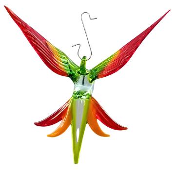 Hängevogel, Kolibri (grün-gelb-rot)